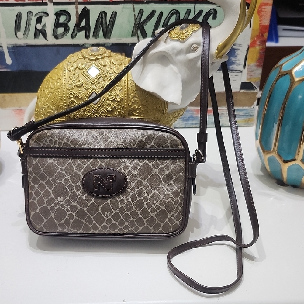 Nina Ricci Paris Signature Crossbody Small Leather